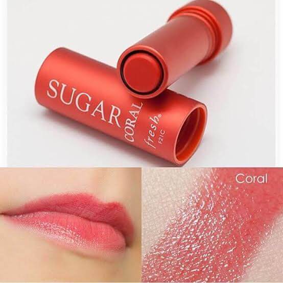 Fresh Sugar Coral Tinted Lip Treatment SPF 15 เฉดสีส้มประการังอันชุ่มช่ำ แต่งแต้มสีสันที่สวยงามให้แก่เรียวปาก